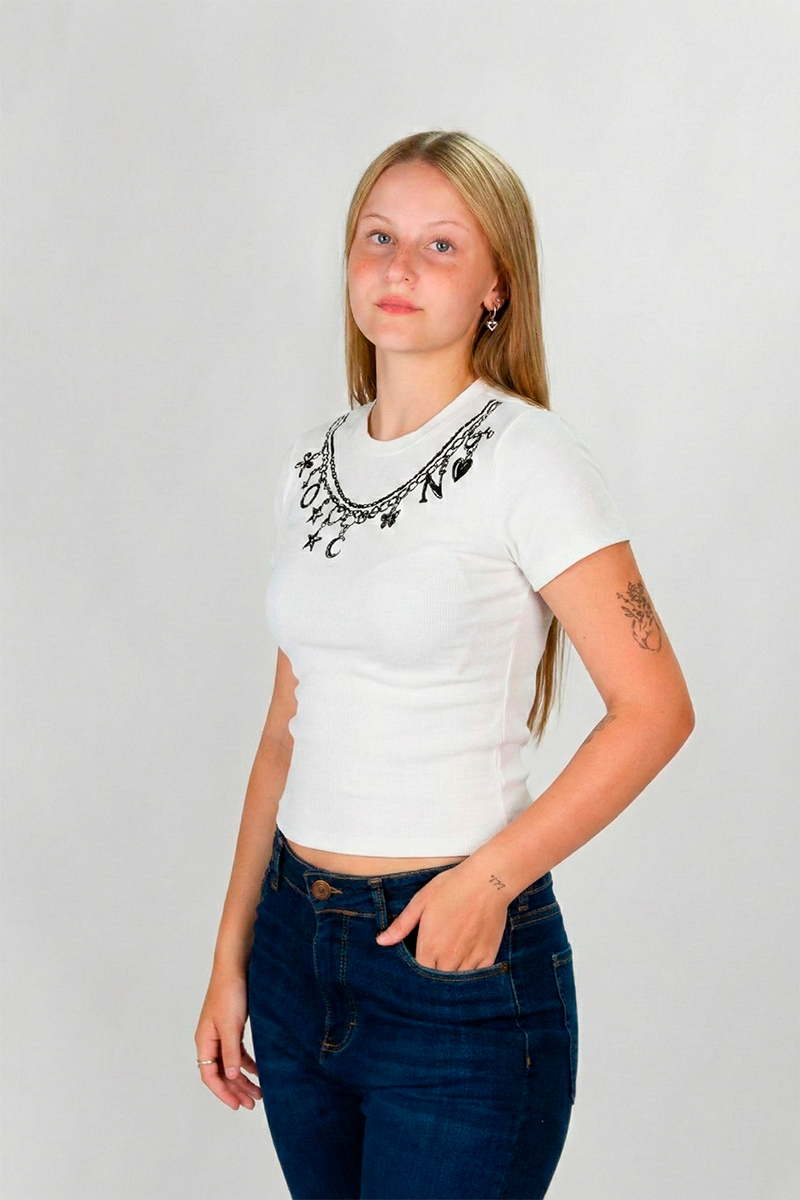 Remera Ocn Mujer Aura Blanco