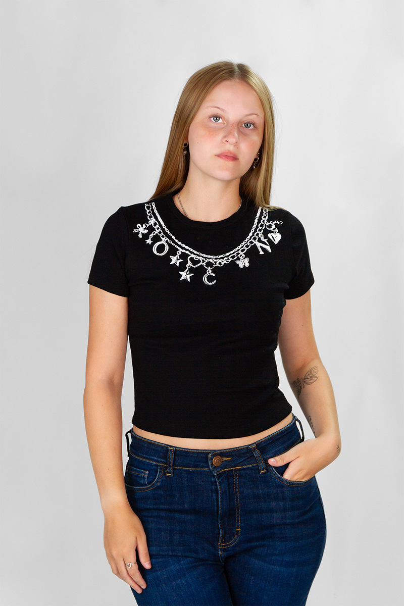 Remera Ocn Mujer Aura Negro
