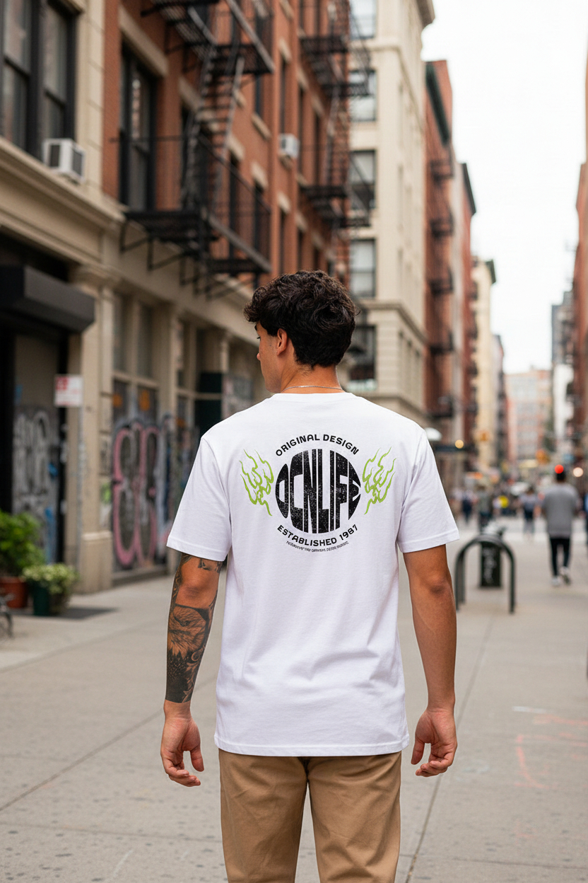 Remera Ocn Original Blanco