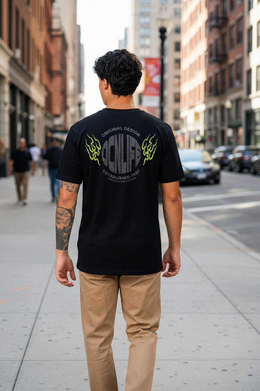 Remera Ocn Original Negro