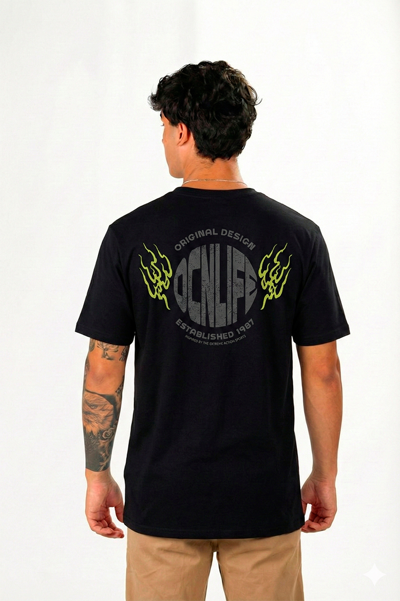 Remera Ocn Original Negro