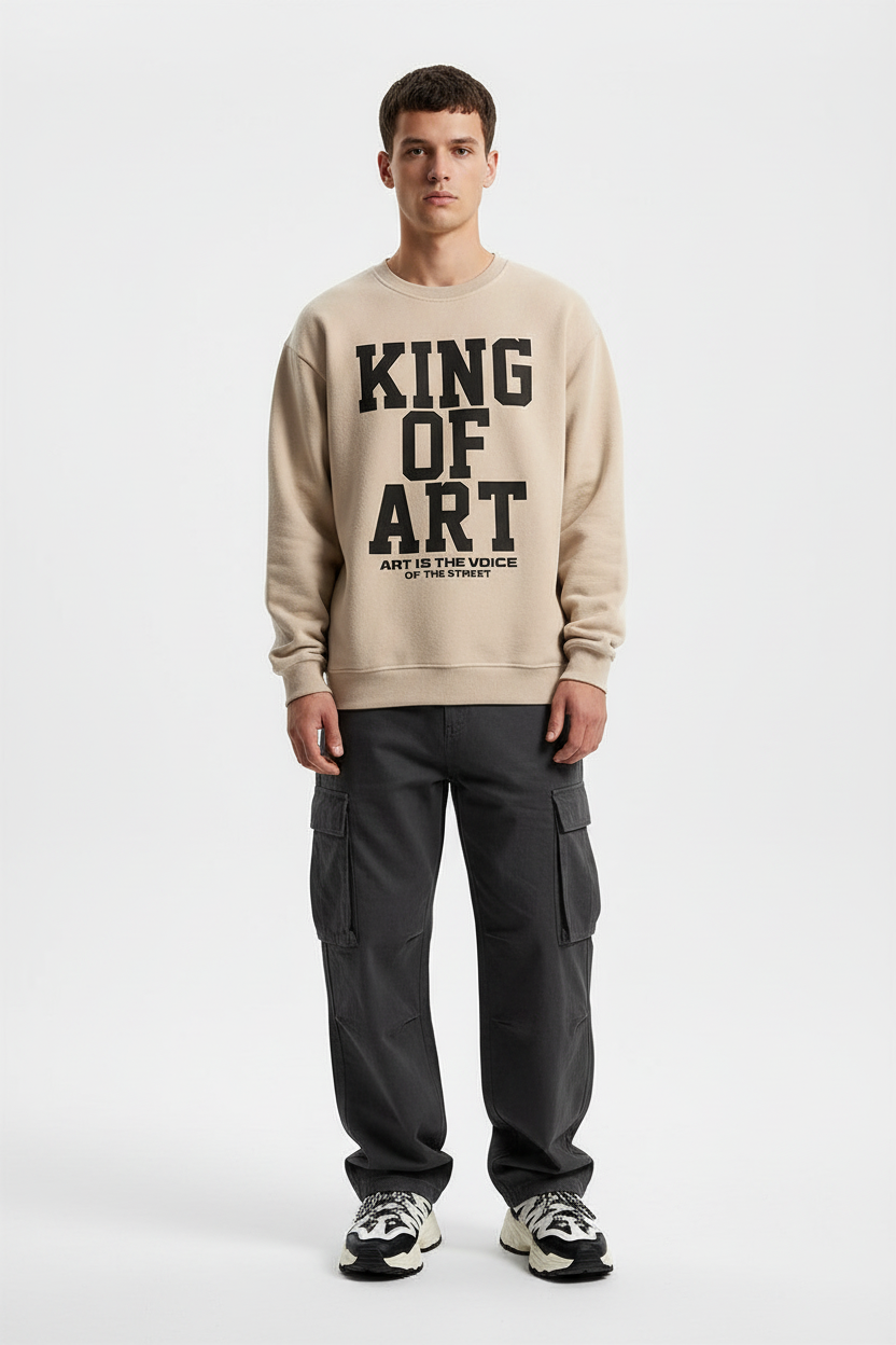 Buzo King Of Art  Essential Beige