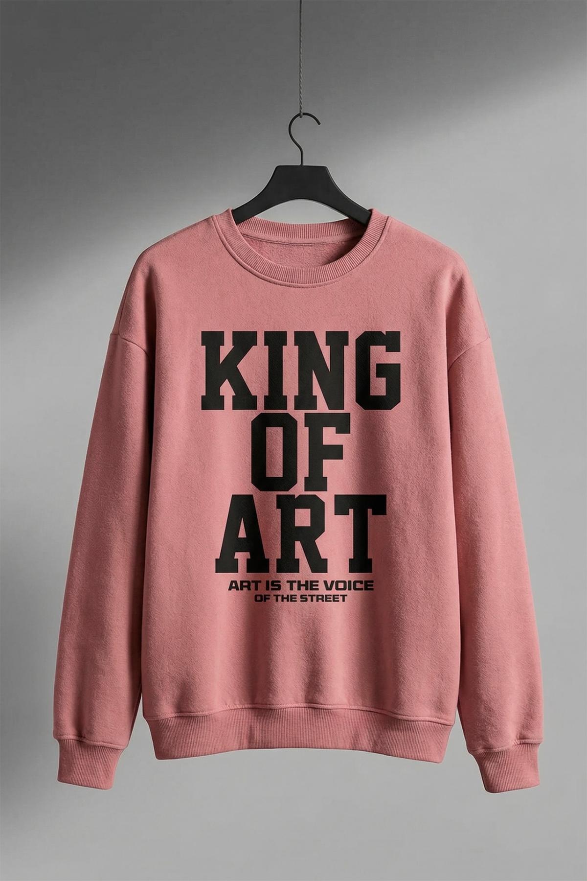 Buzo King Of Art Essential Rosa