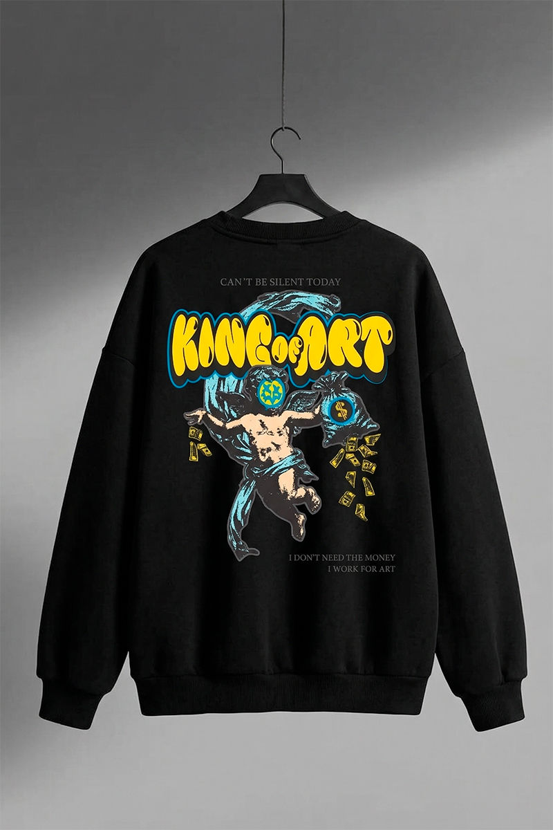 Buzo King Of Art Cr Negro