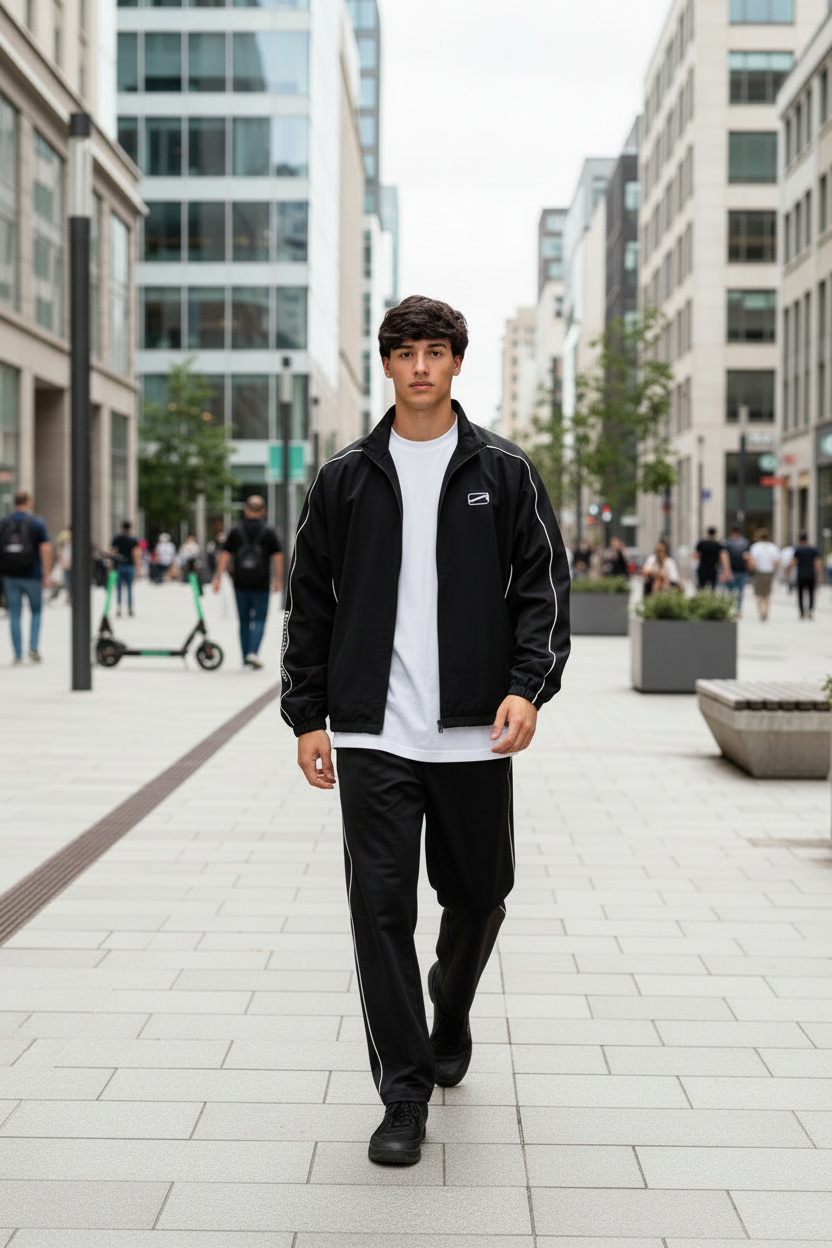 Campera Ocn Copenhague Negro