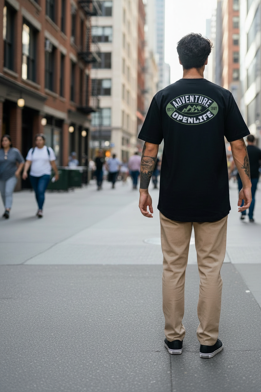 Remera Ocn Original Negro