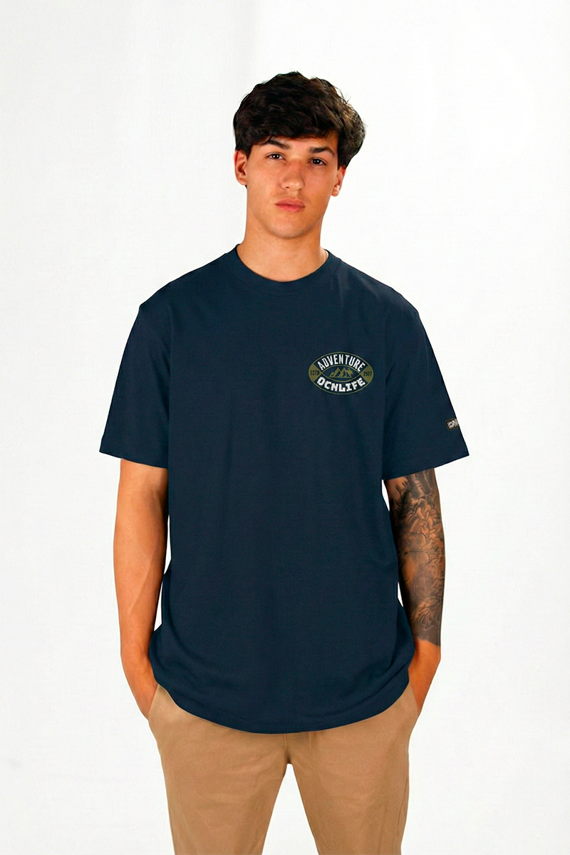 Remera Ocn Original Verde Petroleo