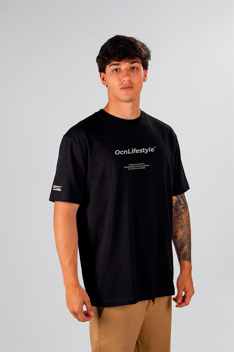 Remera Ocn Premium Negro