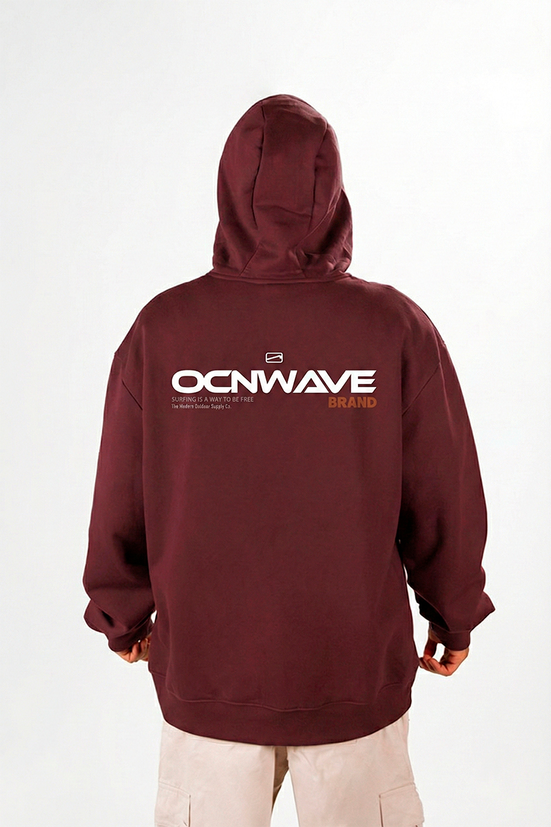 Campera Ocn Original Bordo