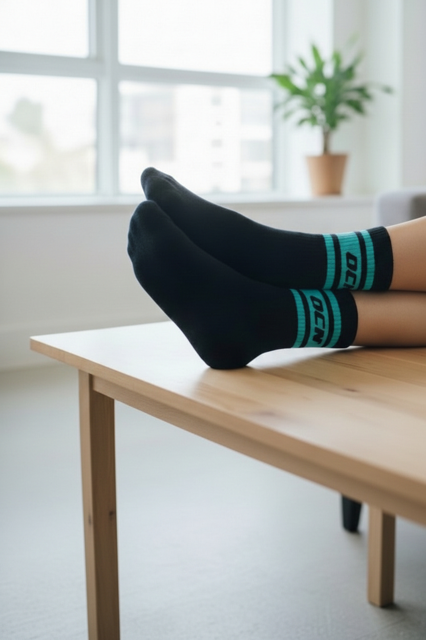 Medias Ocn Tenis Negro