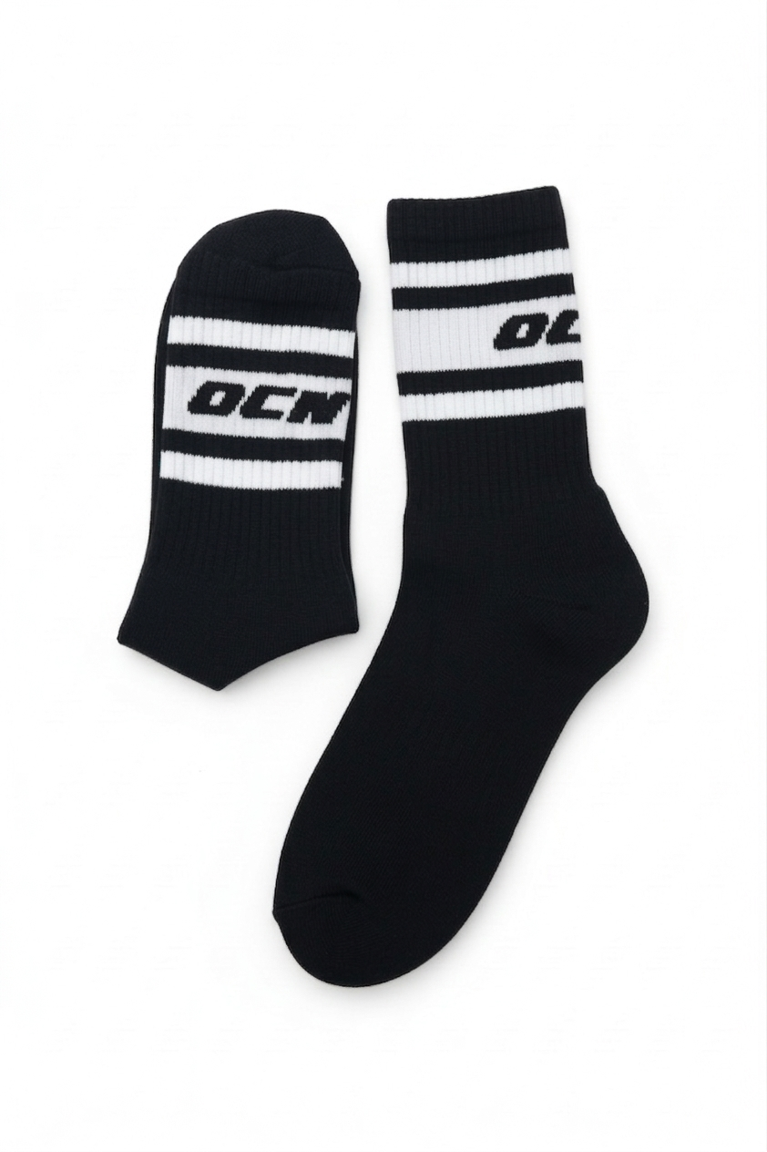 Medias Ocn Tenis Negro