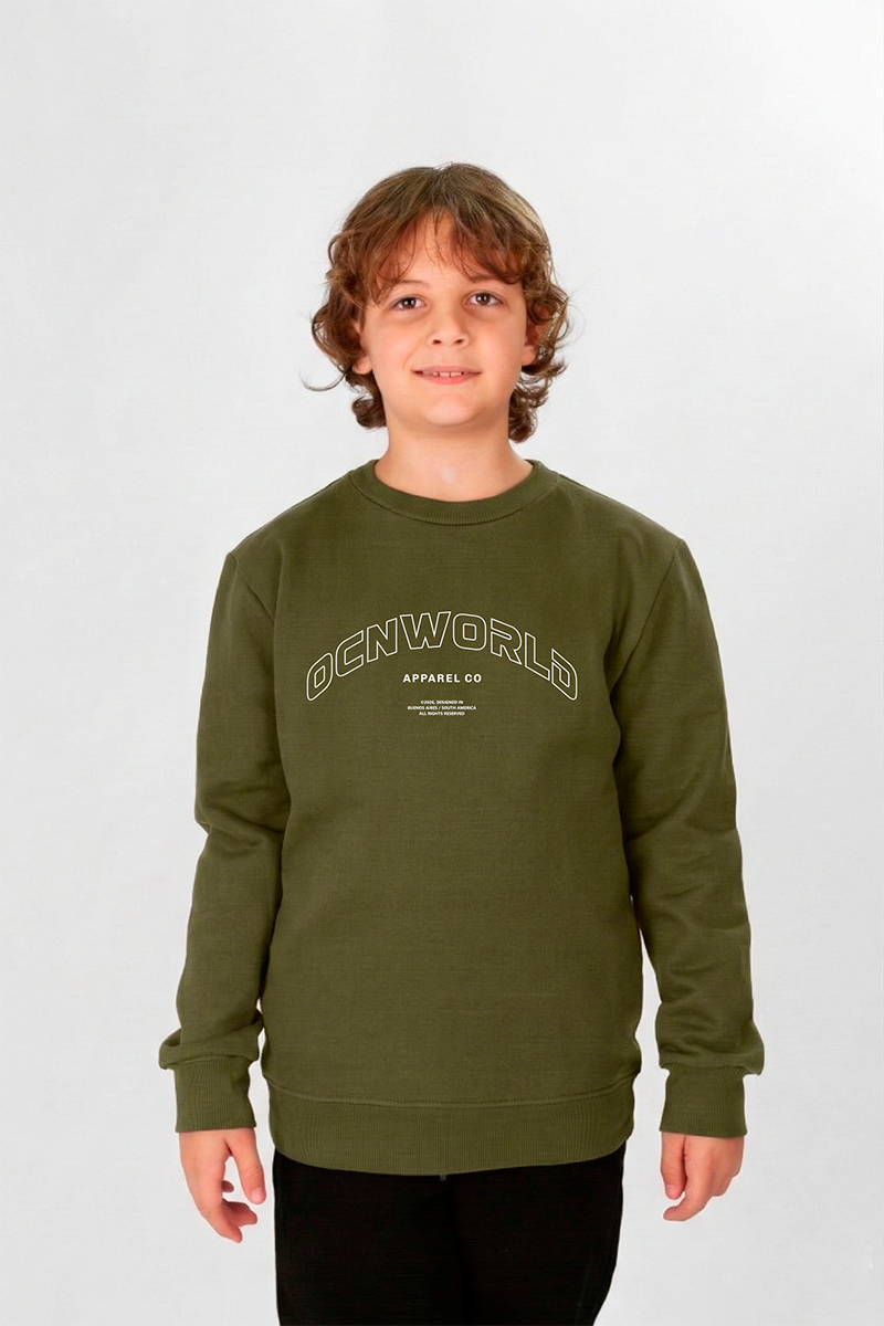 Buzo Ocn  Original Verde