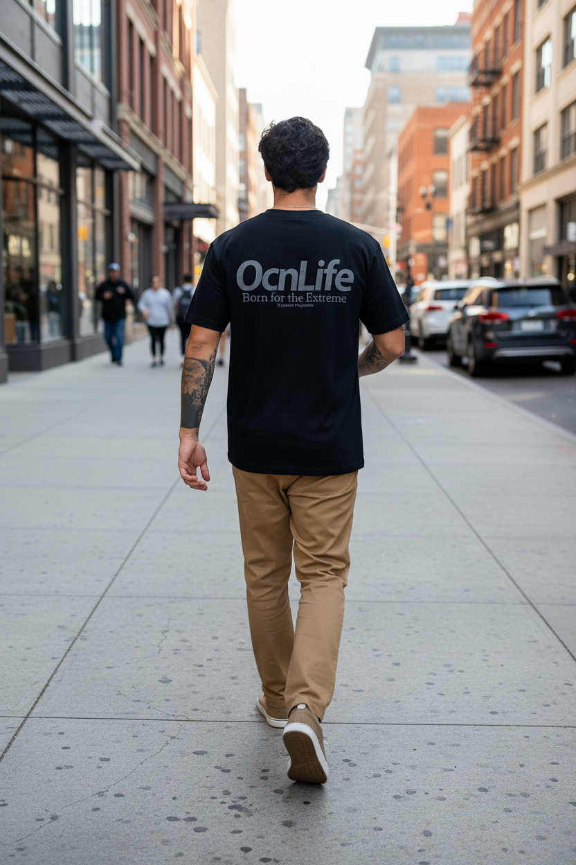 Remera Ocn Original Negro