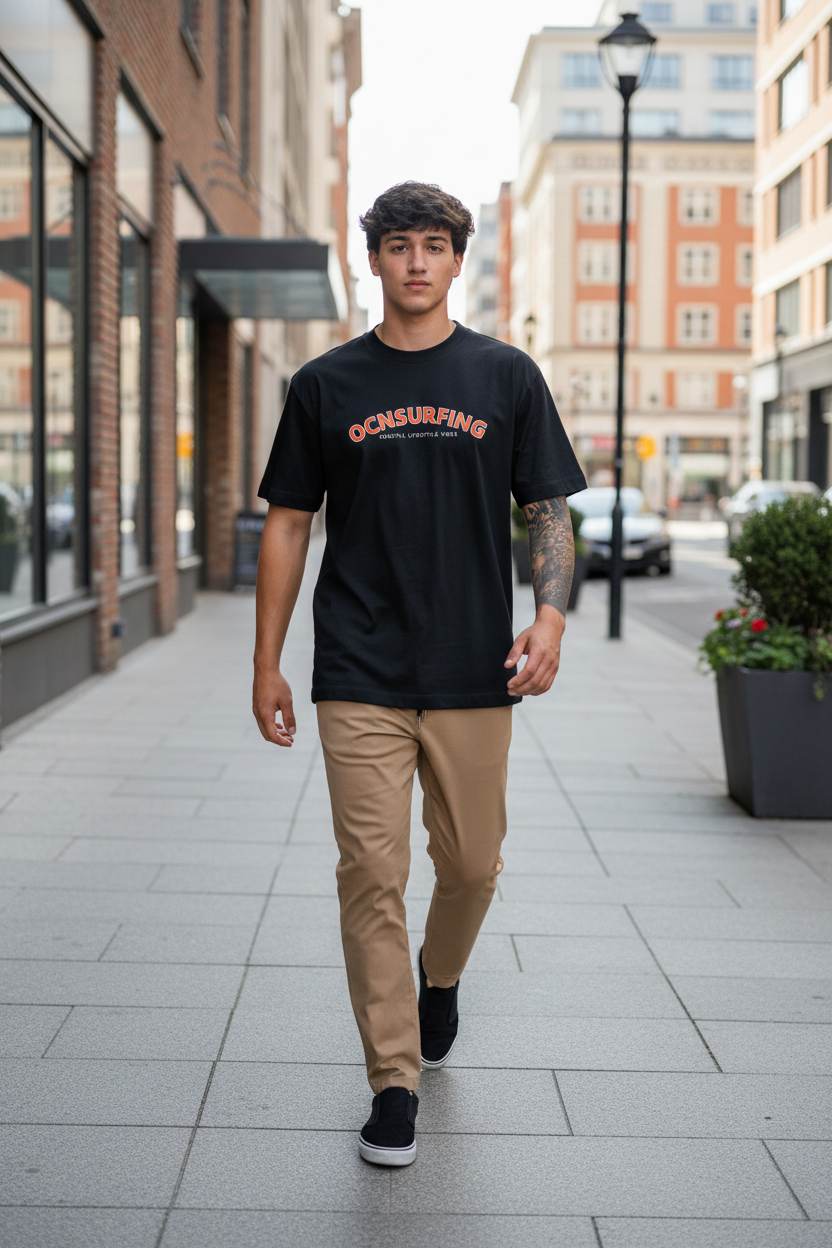 Remera Ocn Original Negro