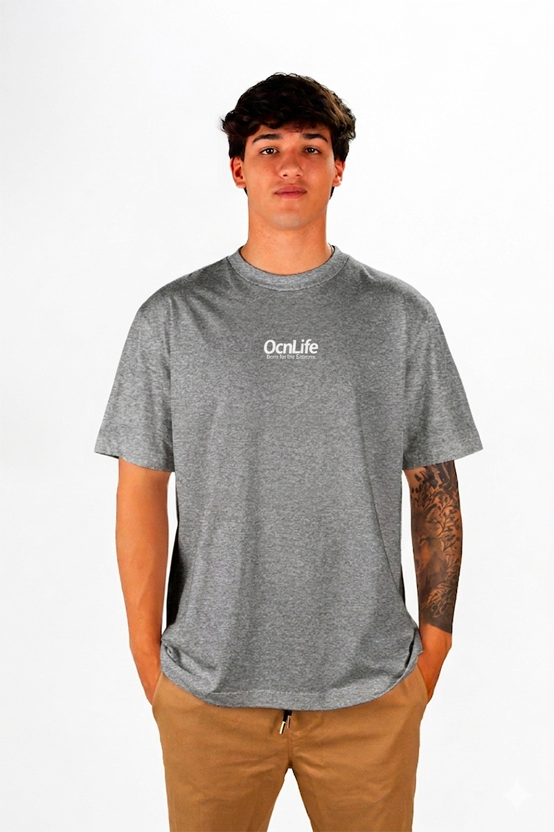Remera Ocn Original Gris