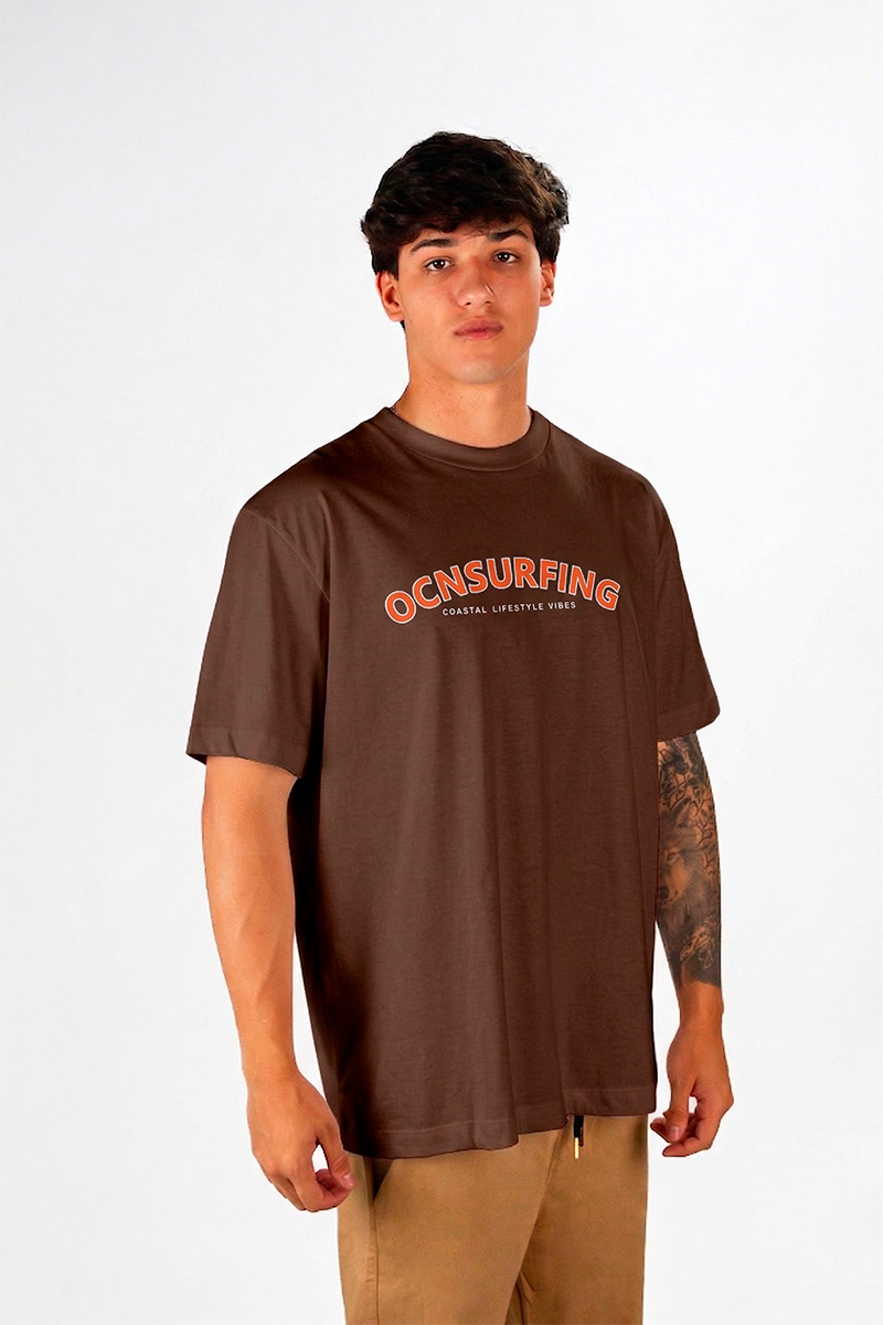 Remera Ocn Original Bordo