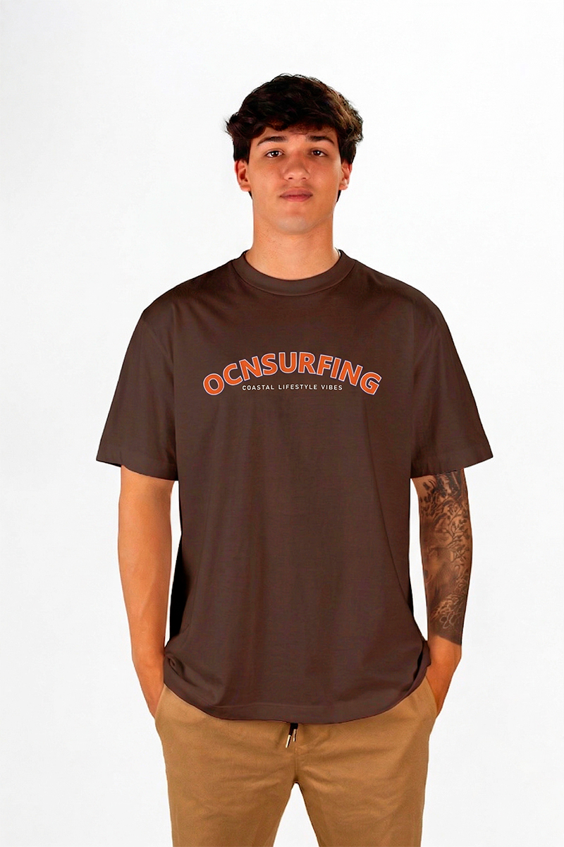 Remera Ocn Original Bordo