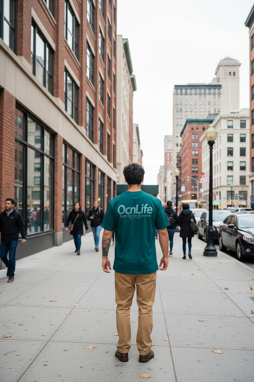 Remera Ocn Original Verde