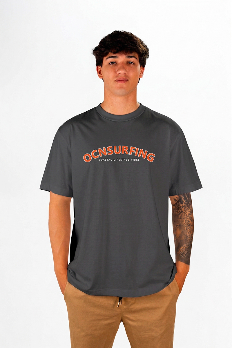 Remera Ocn Original Gris