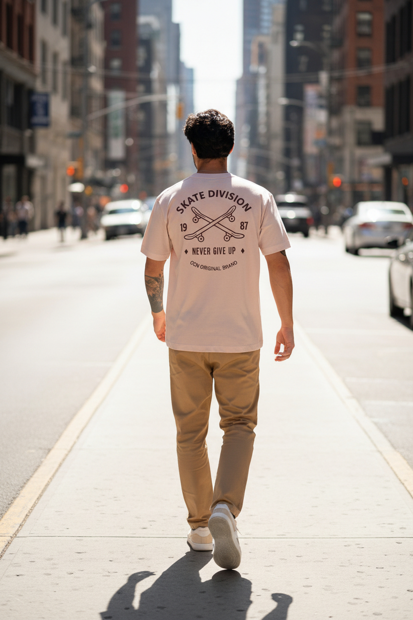 Remera Ocn Original Crema