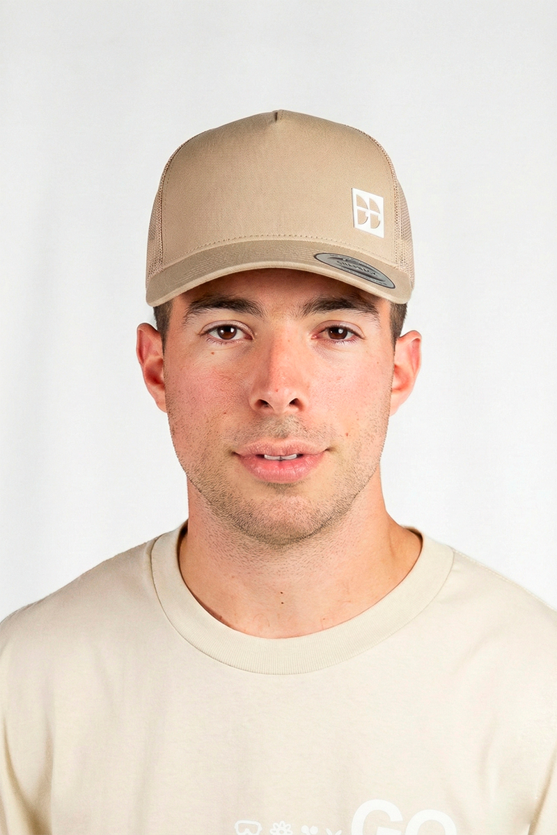 Gorra Ocn Brim Camel