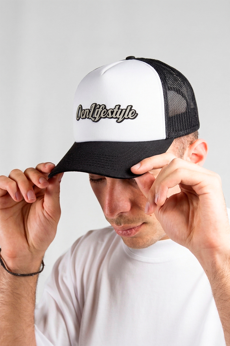 Gorra Ocn Nami Negro/Blanco