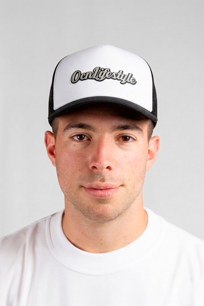 Gorra Ocn Nami Negro/Blanco