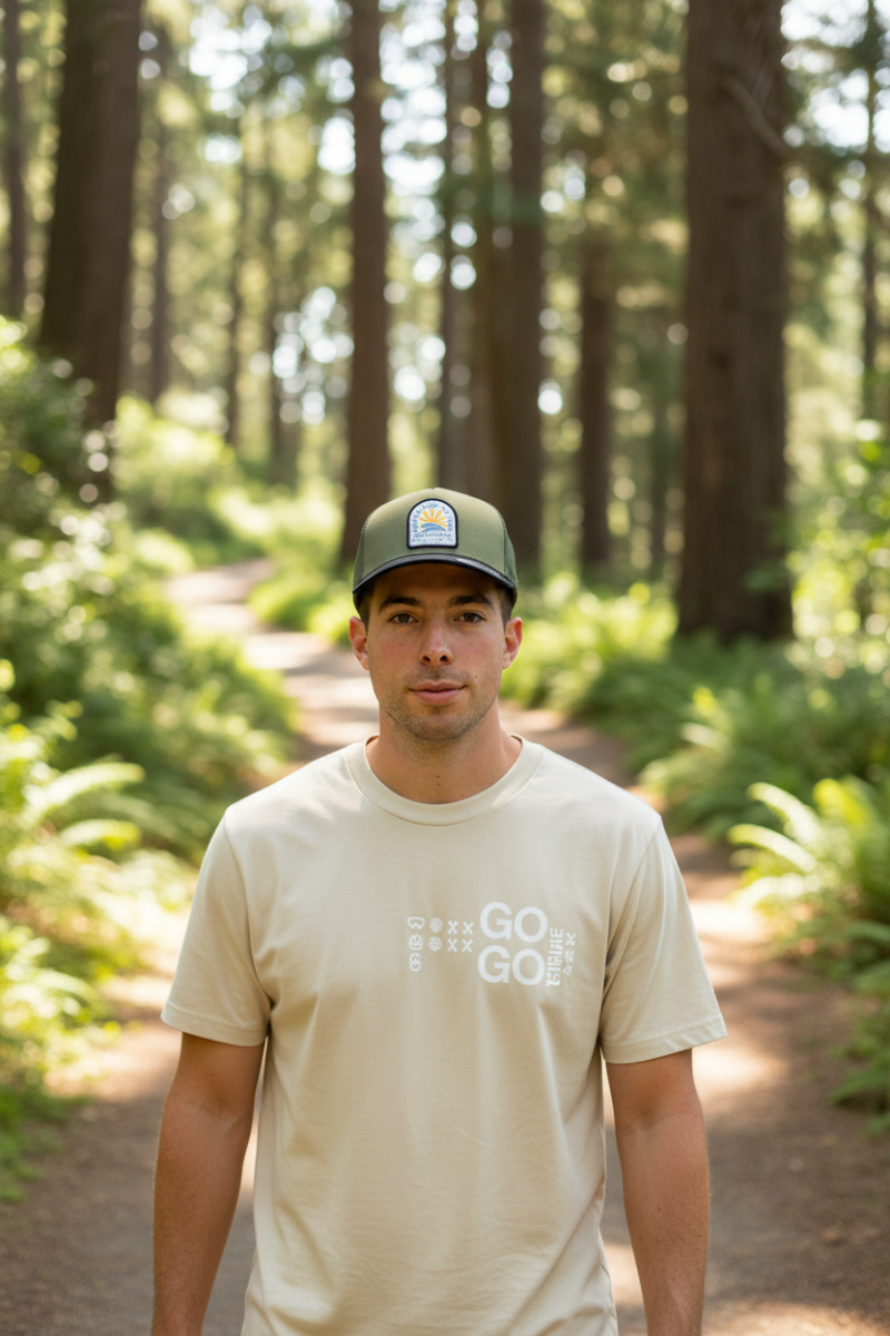 Gorra Ocn Sweel Verde/Negro