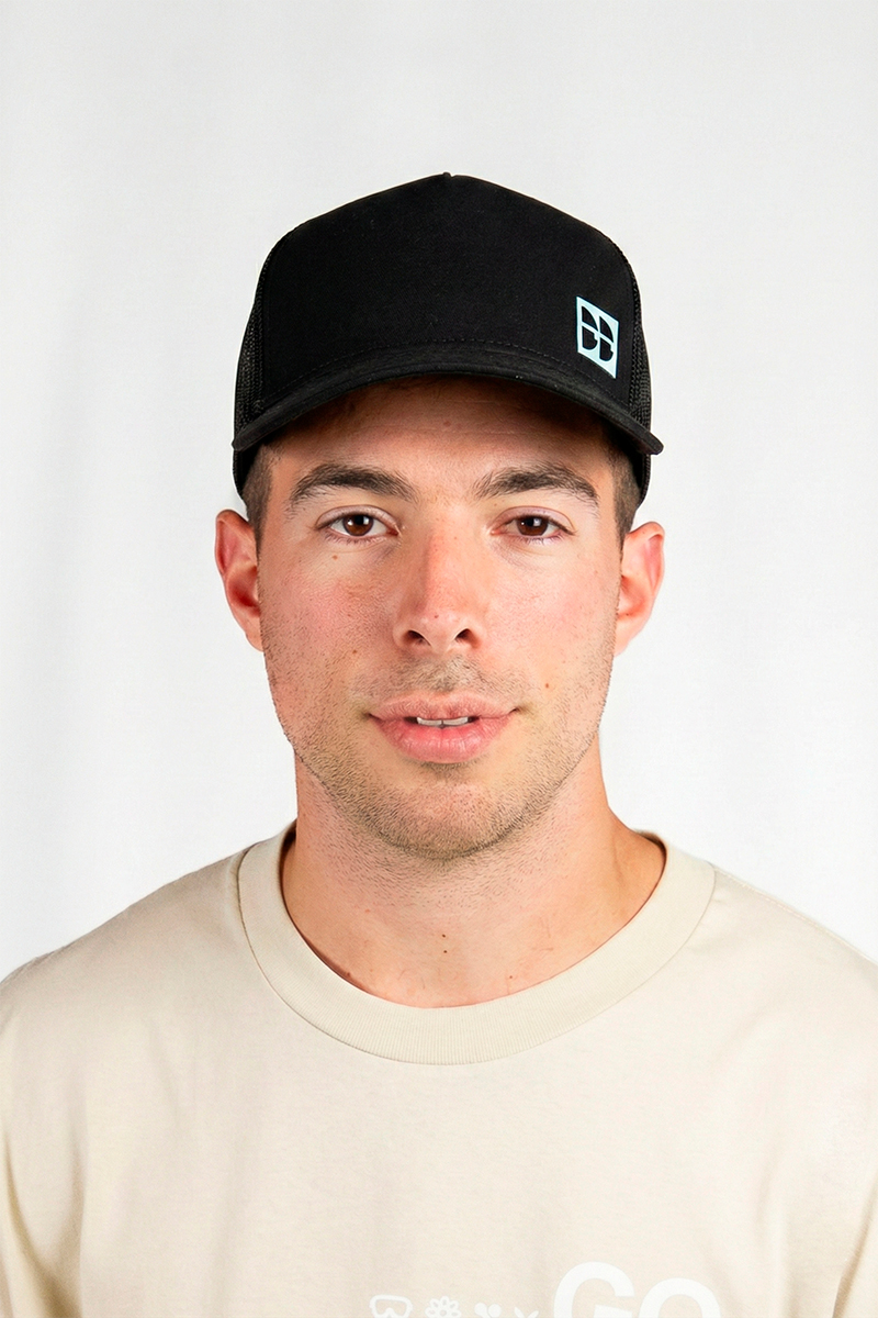 Gorra Ocn Brim Negro