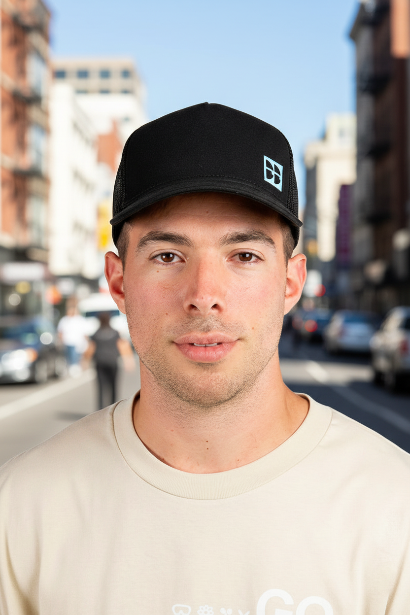 Gorra Ocn Brim Negro