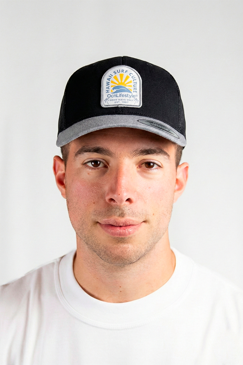 Gorra Ocn Sweel Negro/Gris