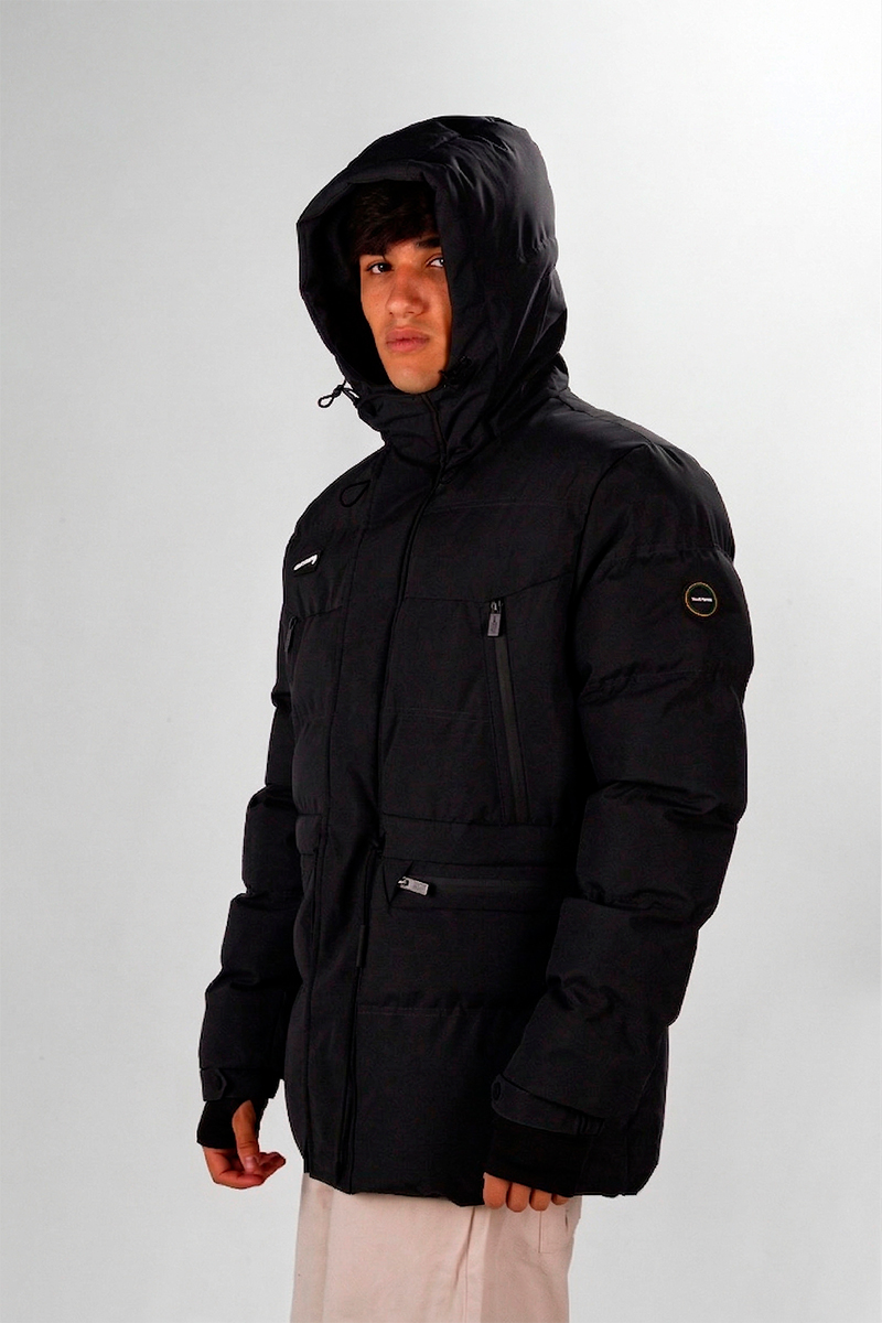 Campera Ocn Lhotse Importada Negro
