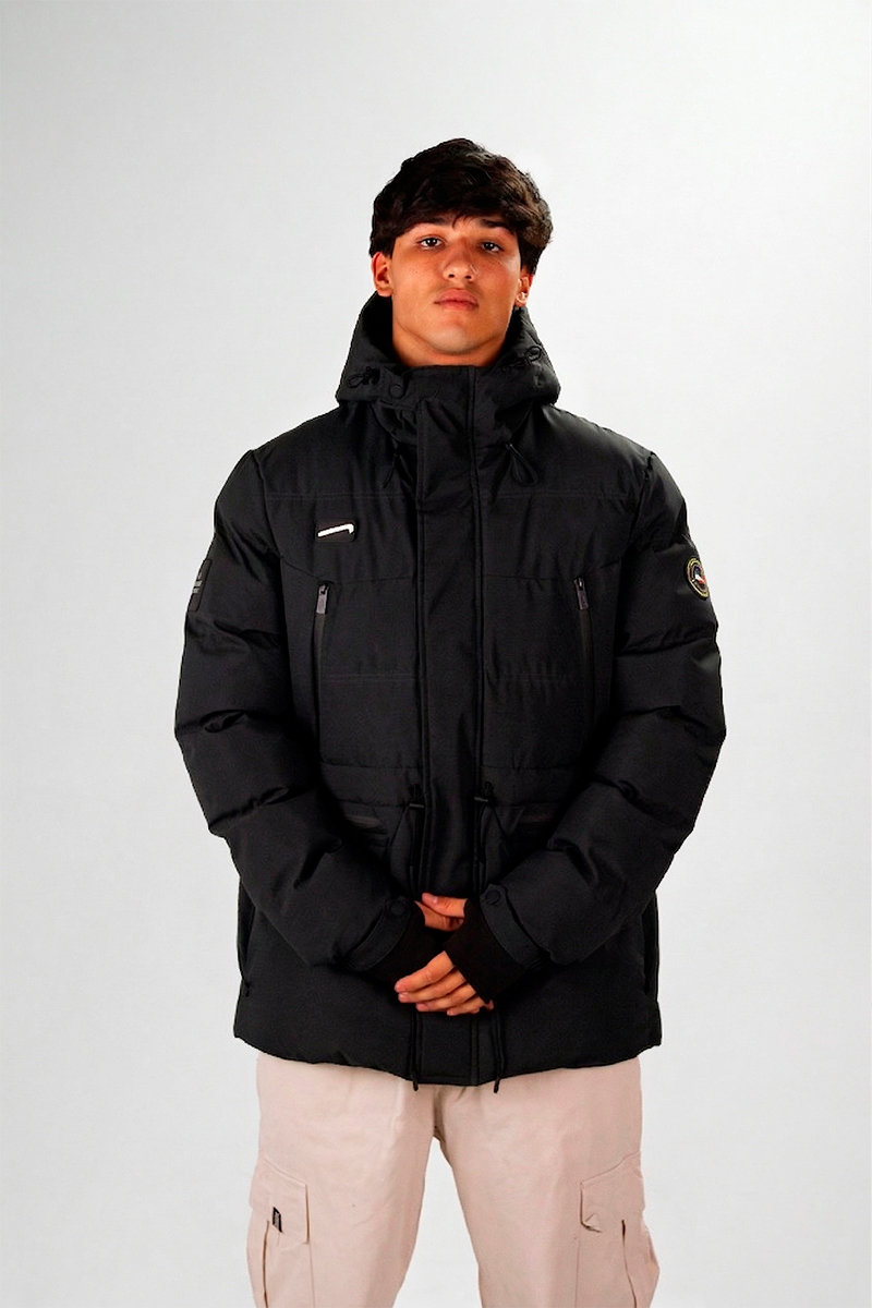 Campera Ocn Lhotse Importada Negro