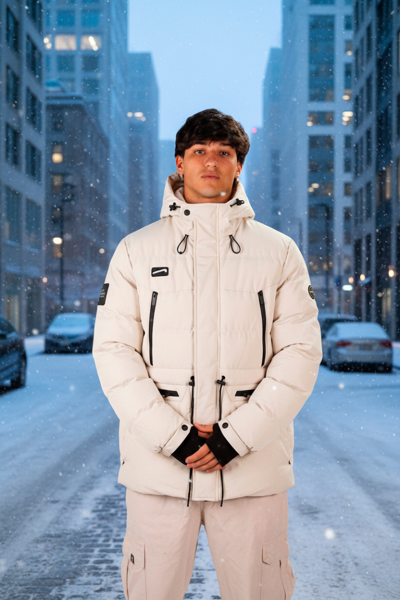 Campera Ocn Lhotse Importada Camel