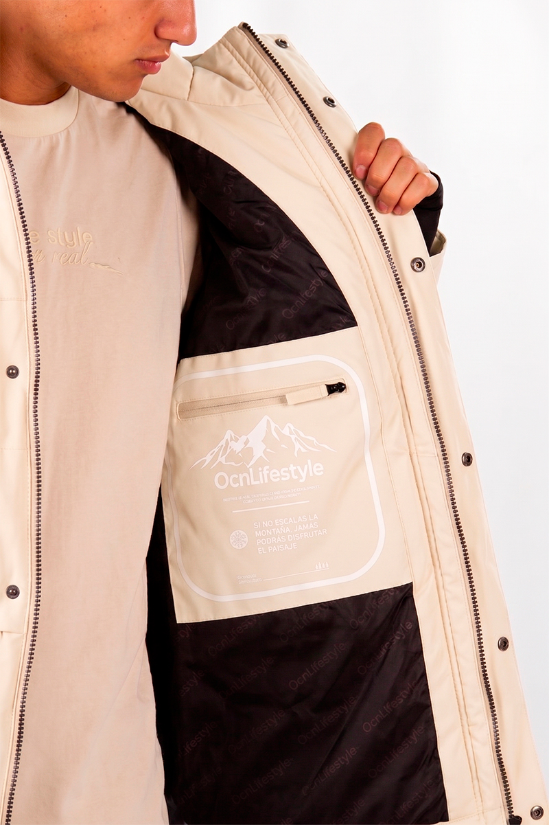 Campera Ocn Lhotse Importada Camel