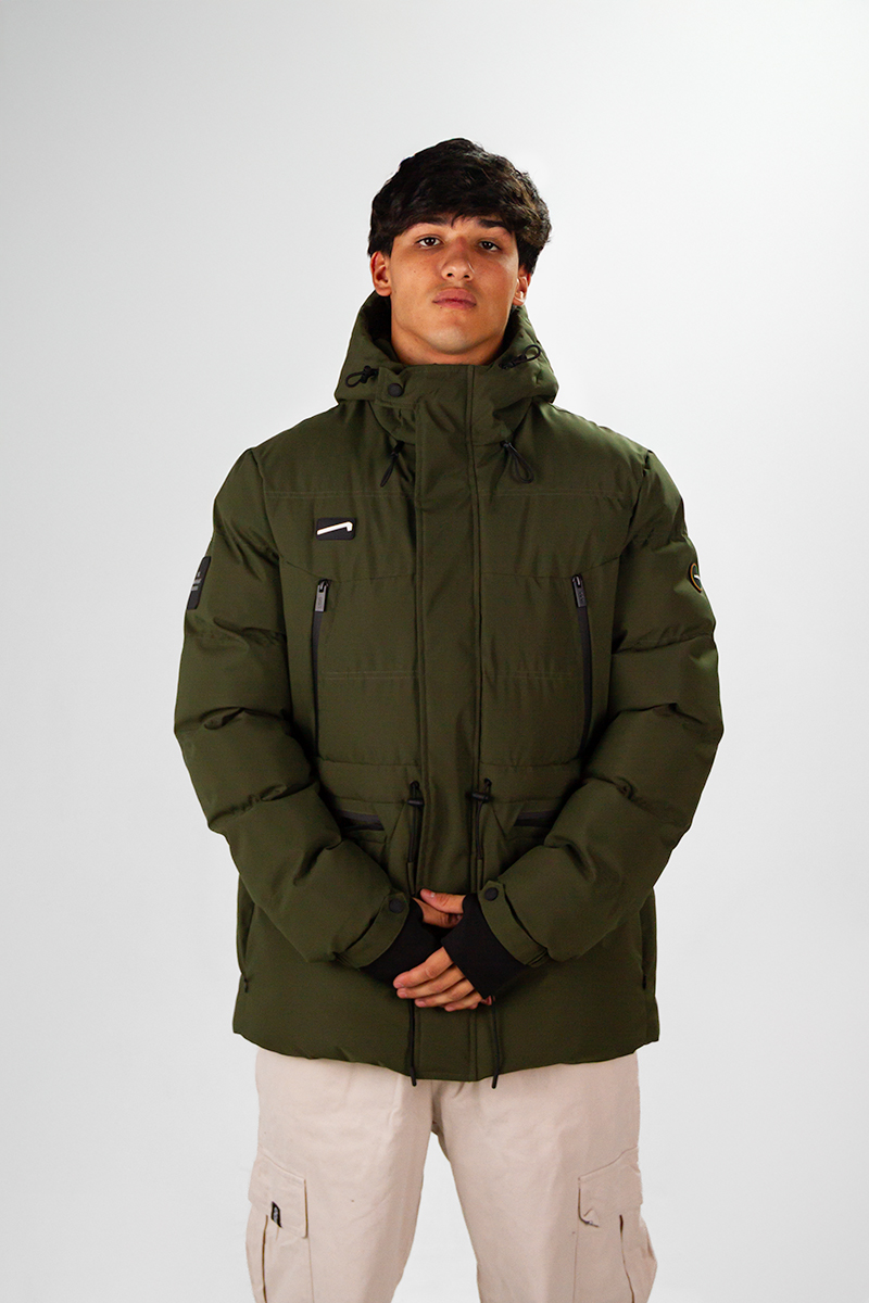 Campera Ocn Lhotse Importada Verde