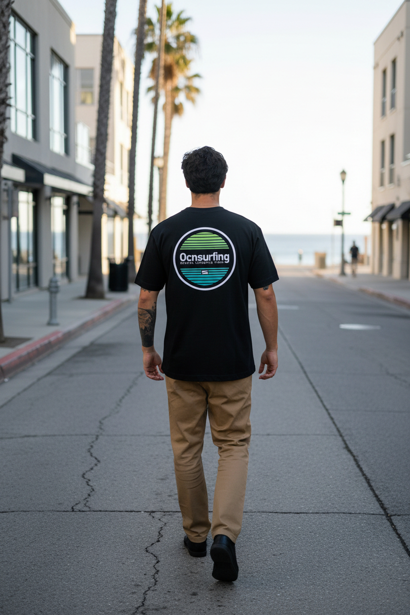 Remera Ocn Premium Negro