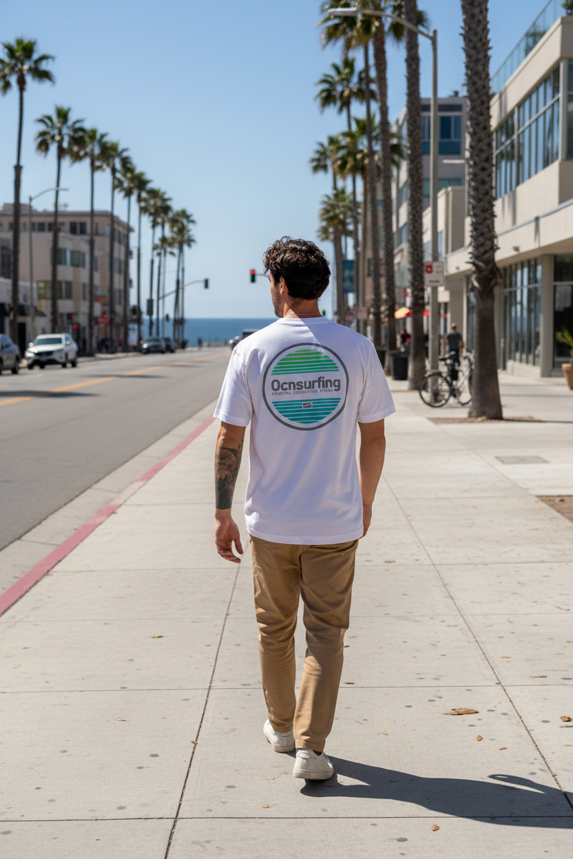 Remera Ocn Premium Blanco