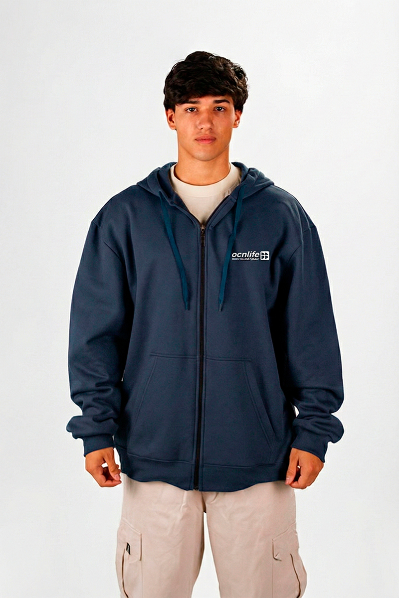 Campera Ocn Original Azul