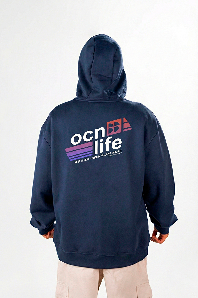 Campera Ocn Original Azul