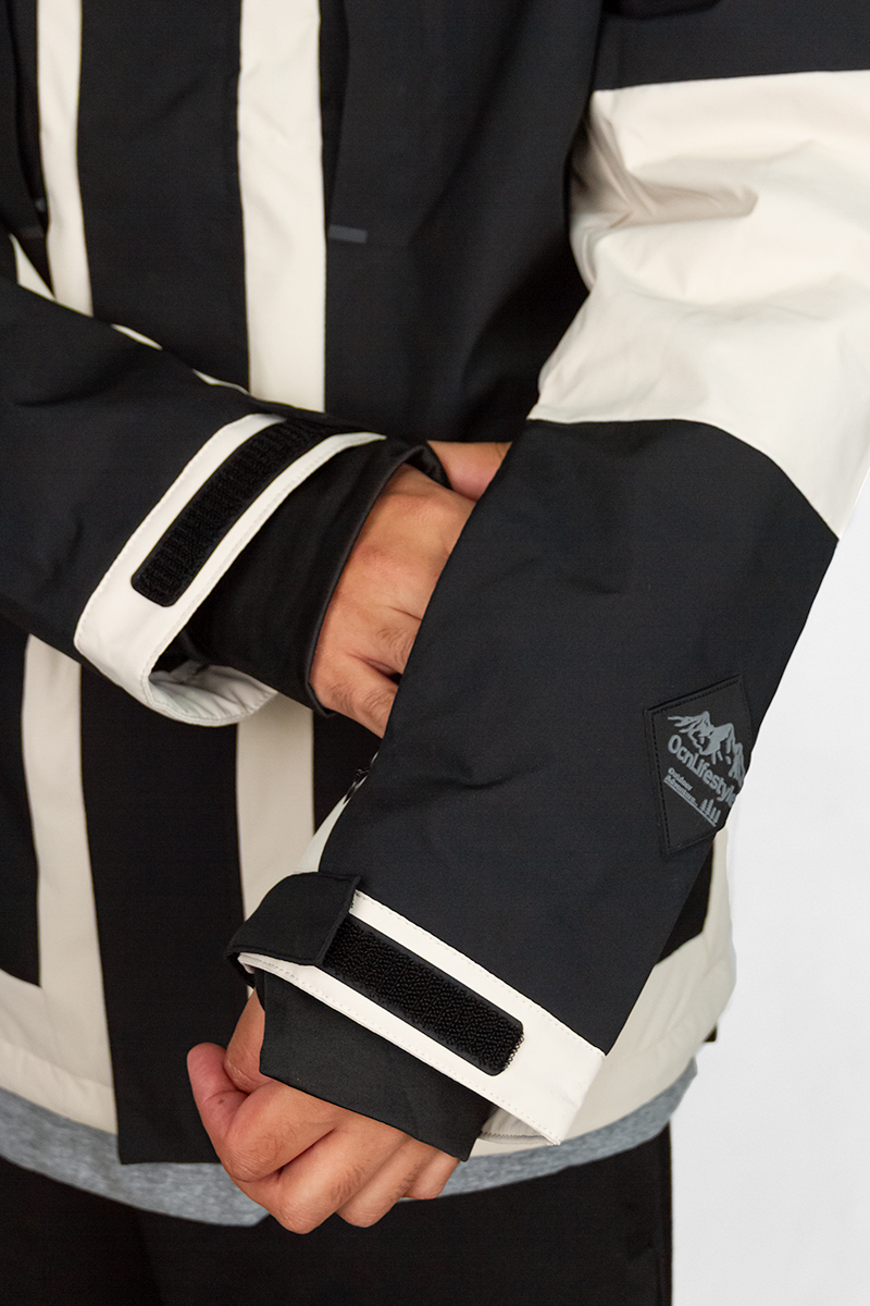 Campera De Nieve Ocn H Snow Importado Negro Beige PREVENTA