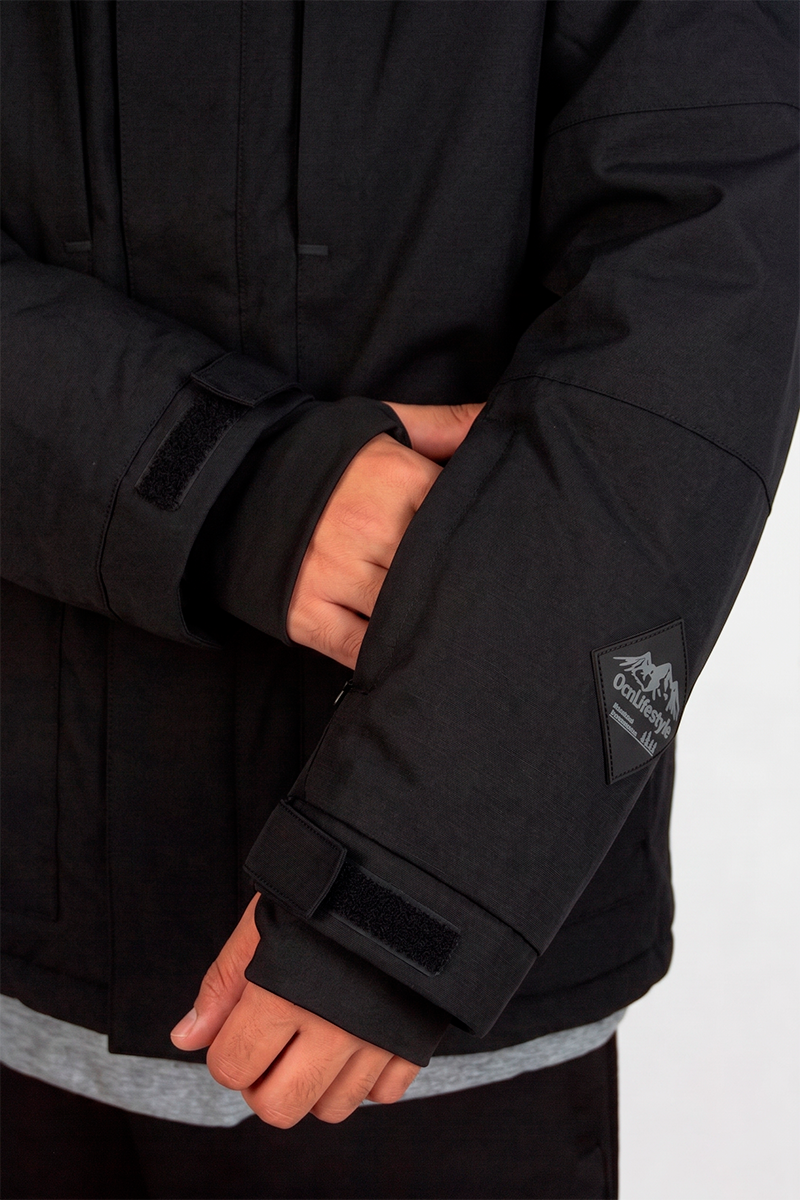 Campera De Nieve Ocn H Snow Importado Negro