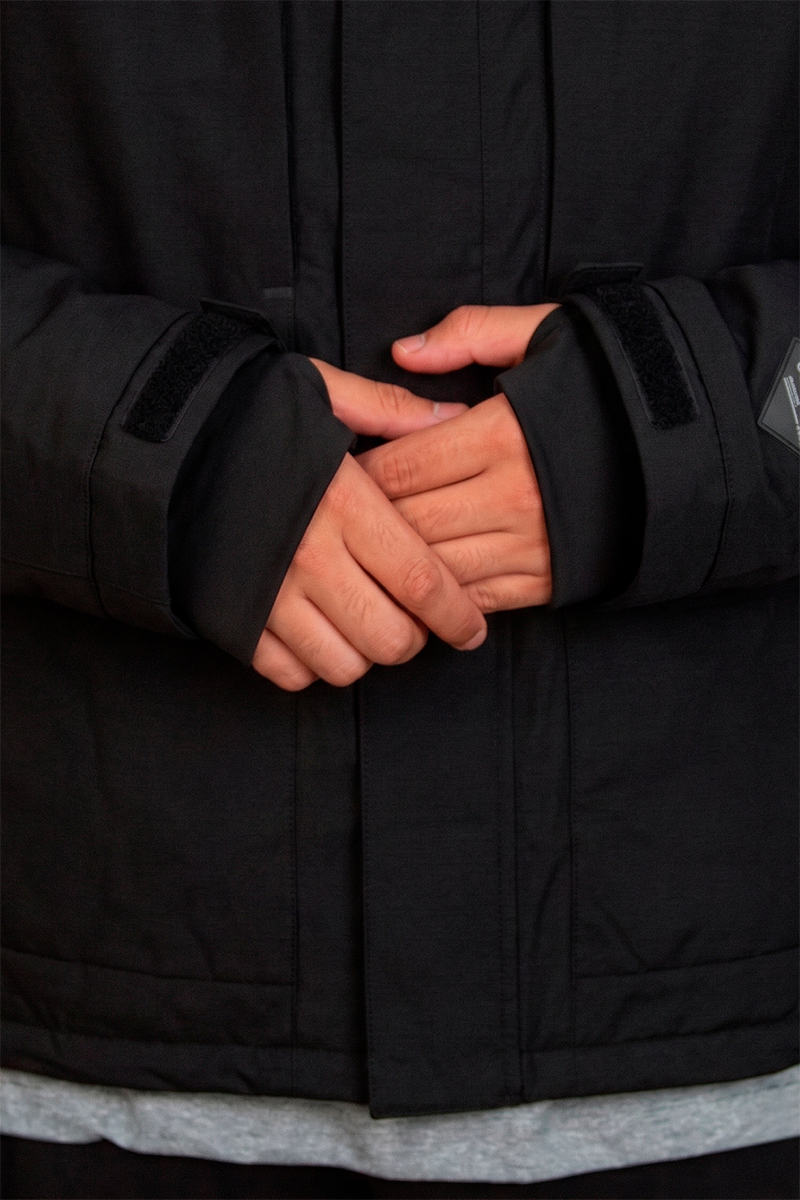Campera De Nieve Ocn H Snow Importado Negro