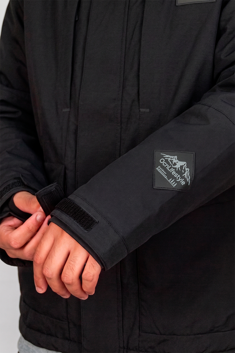 Campera De Nieve Ocn H Snow Importado Negro