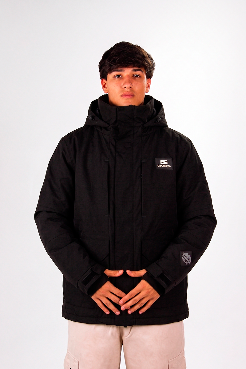 Campera De Nieve Ocn H Snow Importado Negro