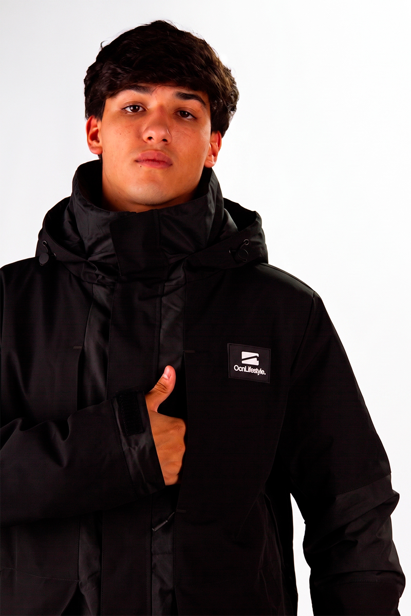 Campera De Nieve Ocn H Snow Importado Negro PREVENTA