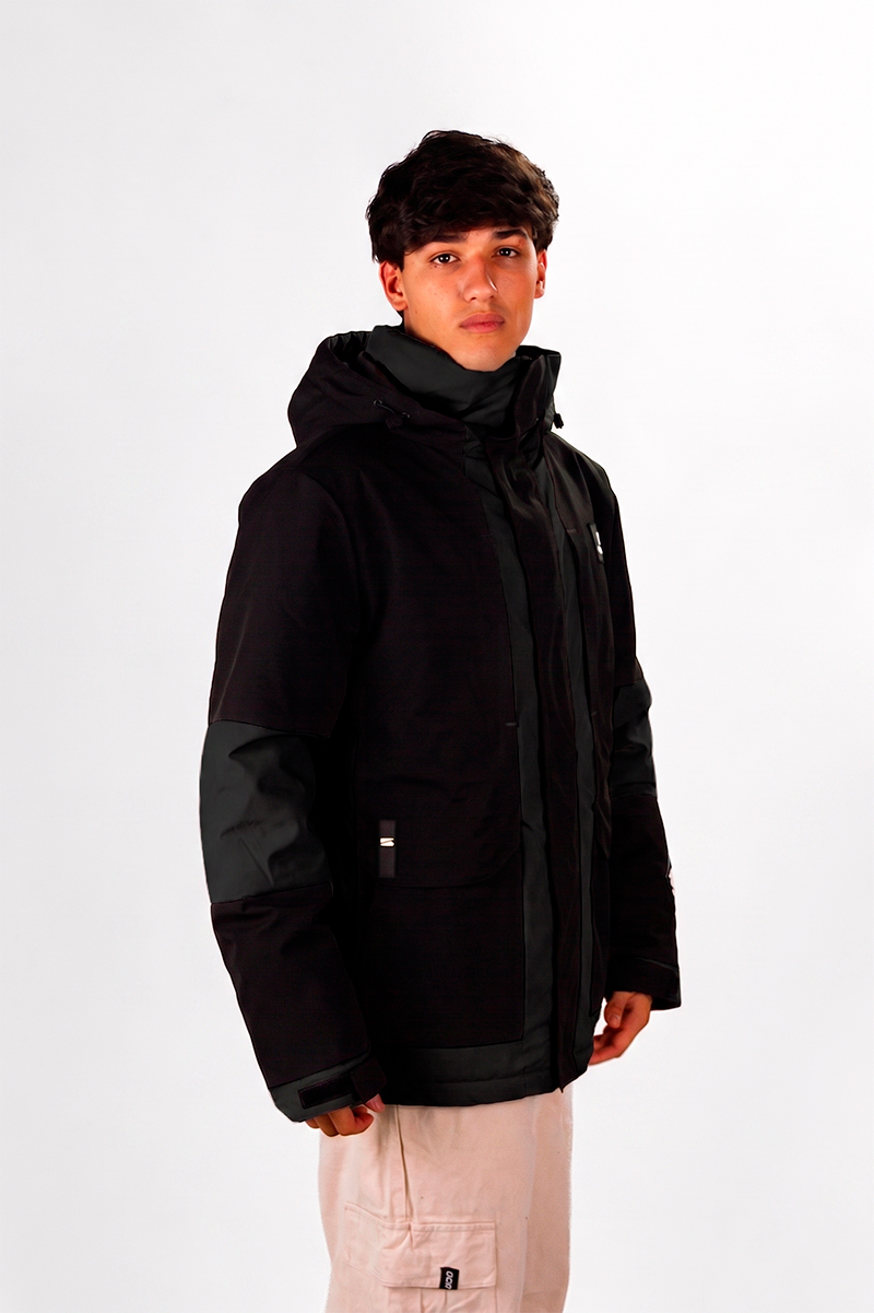 Campera De Nieve Ocn H Snow Importado Negro PREVENTA