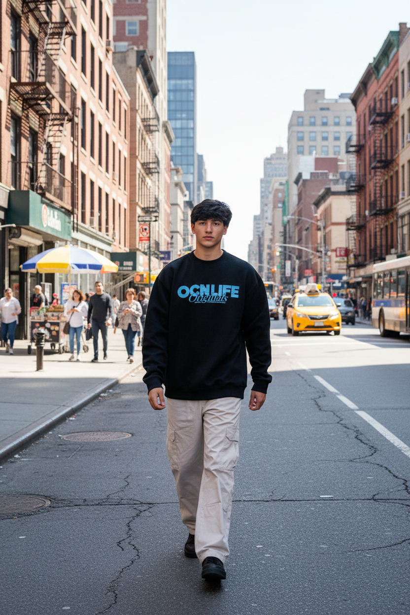 Buzo Ocn Original Negro