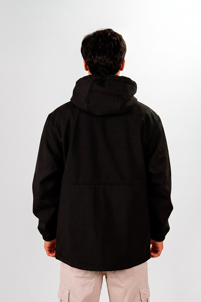 Anorak Ocn Castor Negro PREVENTA