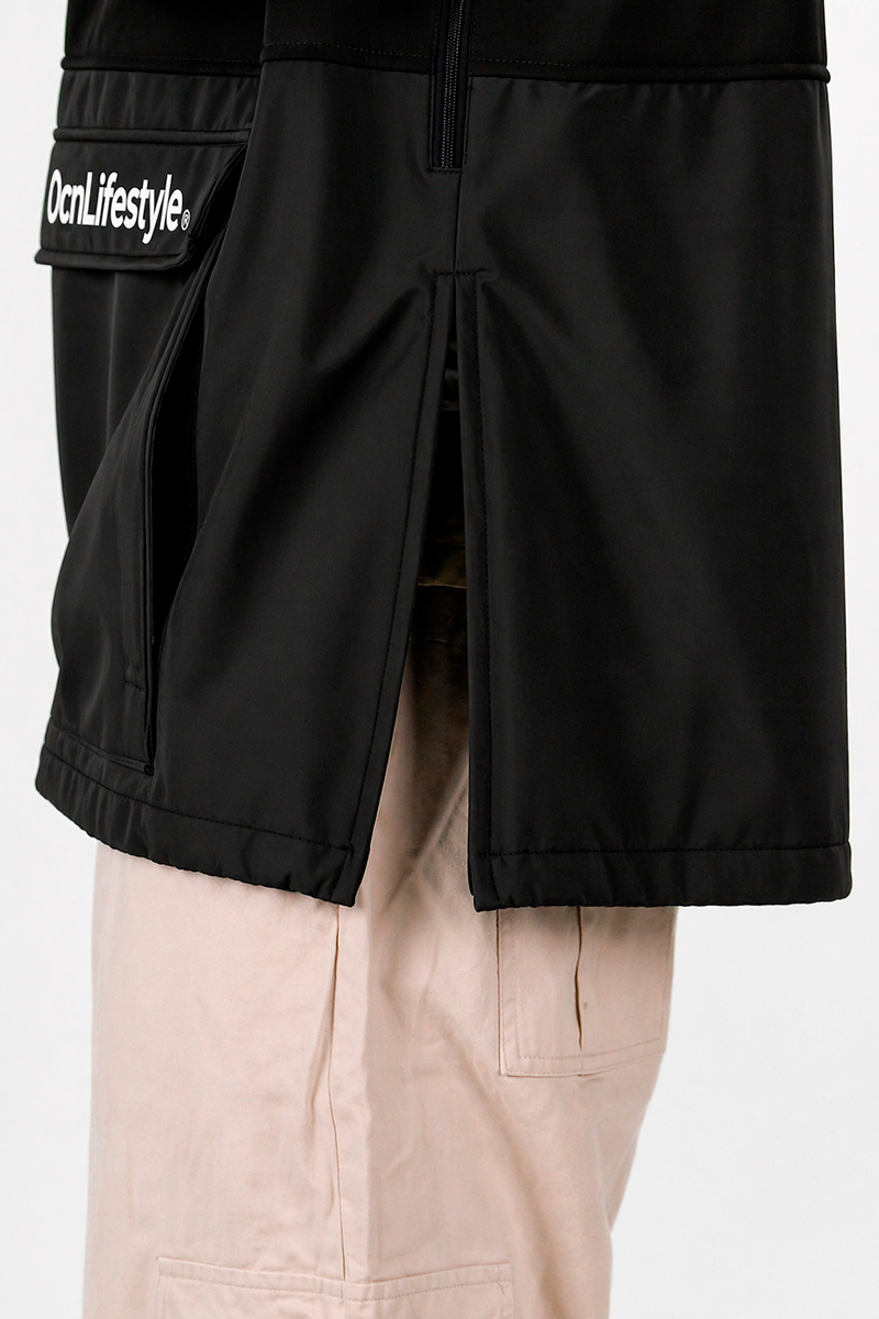 Anorak Ocn Castor Negro PREVENTA